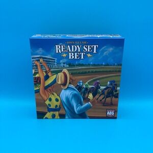 Ready Set Bet Board Game AEG Horse Racing Real-Time Betting Party Game 2022